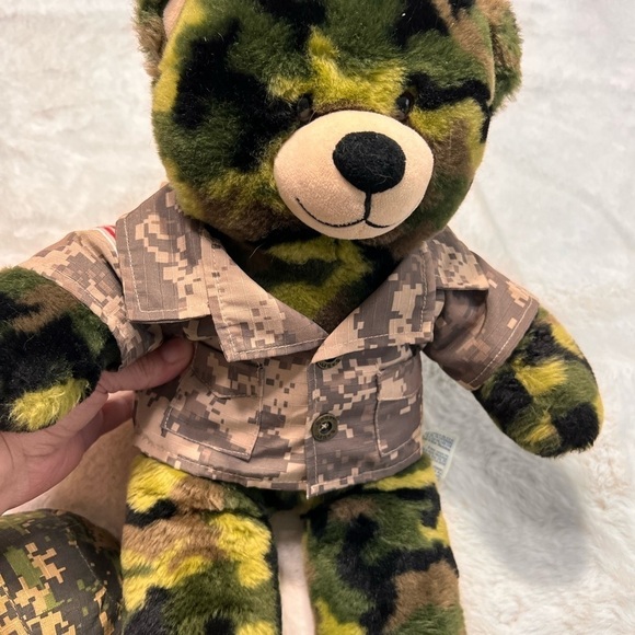 Build a Bear Camo military plush - Picture 3 of 6